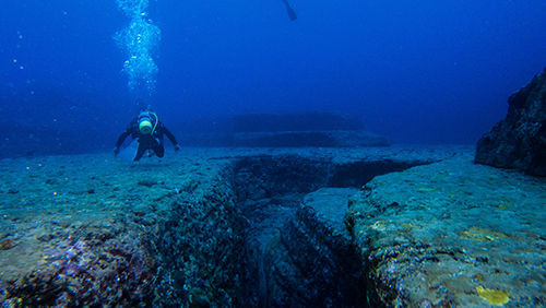 Las misteriosas ruinas de Yonaguni en Japón