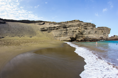 Papakolea, la playa verde