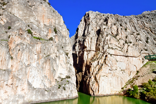 El Camino del Rey en Málaga, solo para valientes