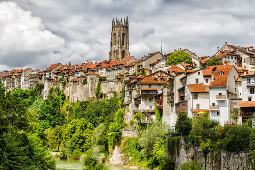 Damos un paseo por Friburgo, Suiza