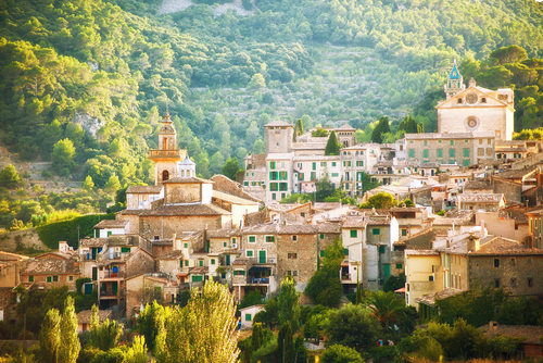 Valldemossa, bello testimonio medieval en Mallorca