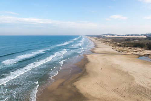 La impresionante Praia do Cassino en Brasil