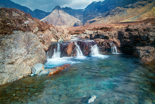 Fairy Pools en Escocia, magia y fantasía