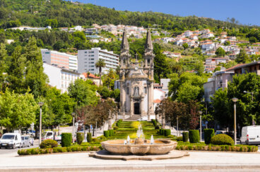 La ciudad de Guimaraes, allí nació Portugal