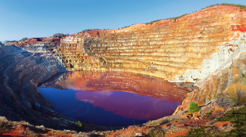 Las minas de Riotinto y su imagen de otro mundo