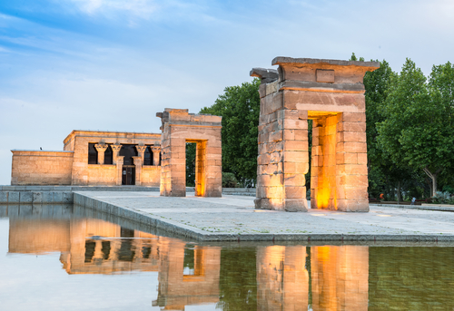 Visitamos el Templo de Debod en Madrid