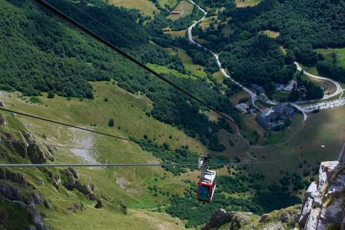 El teleférico de Fuente Dé, un viaje increíble