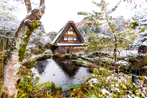 Shirakawago en Japón, un pueblo de cuento de hadas