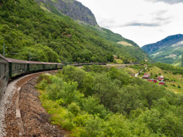 Los mejores recorridos en tren por Noruega