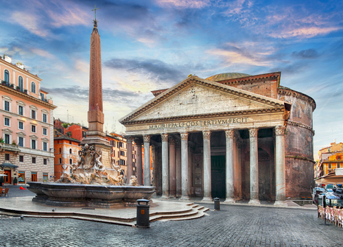 El Panteón de Agripa en Roma, un monumento impresionante