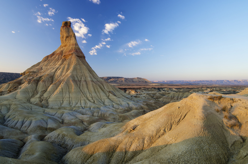 Las Bardenas Reales en Navarra, paisajes de otro mundo