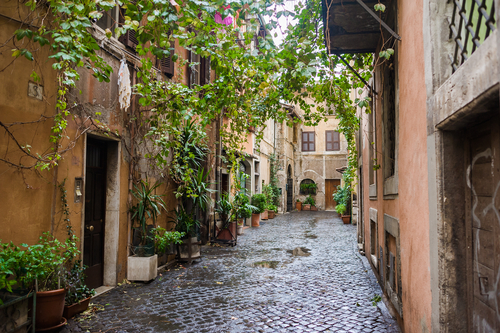 Damos un paseo por el Trastevere, en Roma