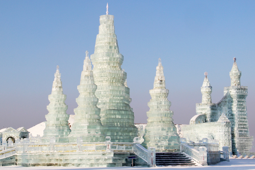Harbin en China, la ciudad de hielo