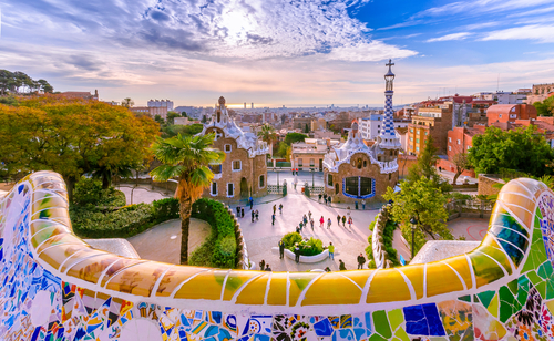El Parque Güell en Barcelona, un rincón mágico