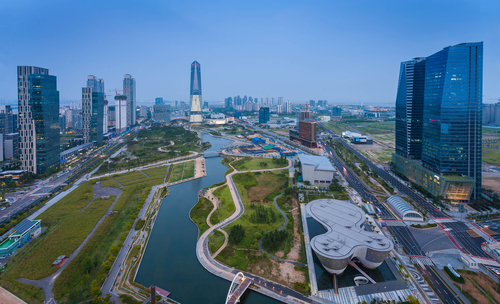 Incheon en Corea, ciudad moderna y cosmopolita
