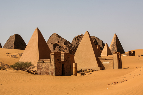 Descubrimos las impresionantes pirámides de Meroe
