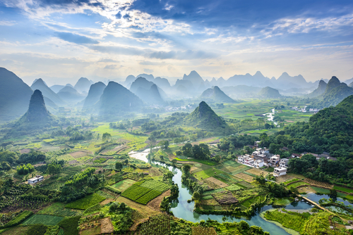 Guilin en China y sus sorprendentes paisajes
