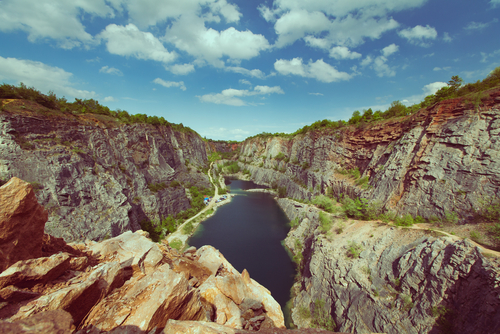 Velká Amerika, el "Gran Cañón" checo
