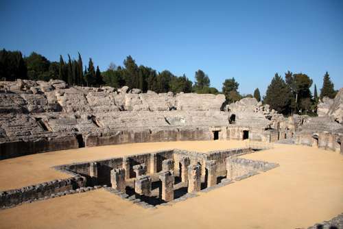 Itálica, una magnífica ciudad romana en Andalucía