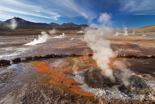 Los fantásticos géiseres del Tatio en Chile