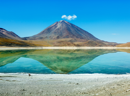 La Laguna Verde en Bolivia, un increíble lago verde
