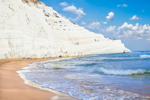 Scala dei Turchi en Sicilia, un lugar que parece irreal