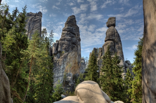 Las rocas de Adrspach-Teplice, un paisaje espectacular