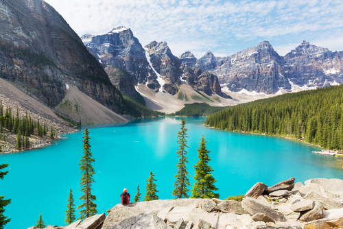El lago Moraine en Canadá, un lugar de ensueño