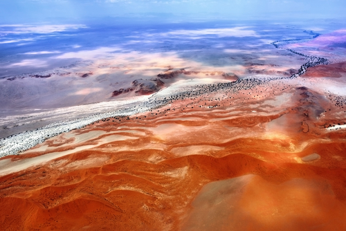 El desierto de Namib y sus dunas rojas