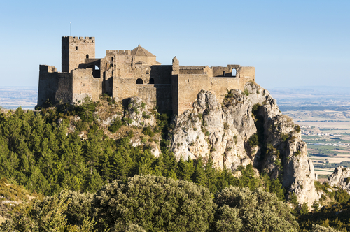 El castillo de Loarre, precioso románico en Huesca