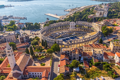 Pula en Croacia, una ciudad fascinante