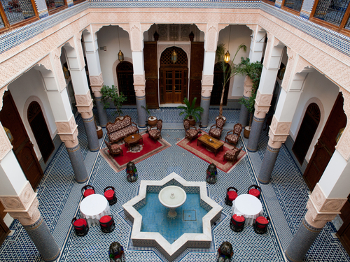 Los tradicionales riads, convertidos en hoteles boutique