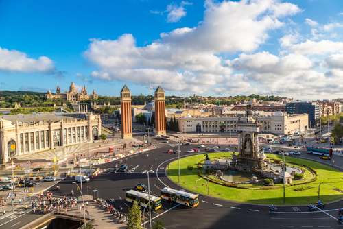 La Plaza de España de Barcelona, un rincón para admirar