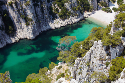 Las Calanques, un paisaje espectacular en Marsella