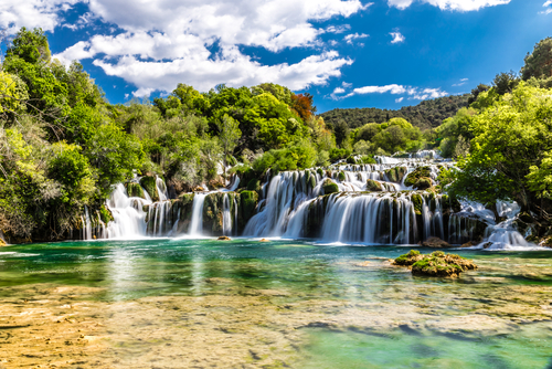 El Parque Nacional Krka en Croacia, a la sombra de Plitvice