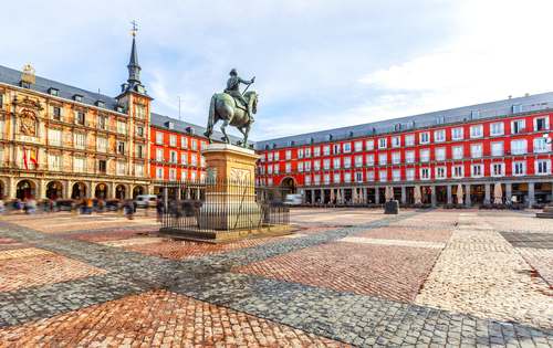 La Plaza Mayor de Madrid, el corazón de la capital de España