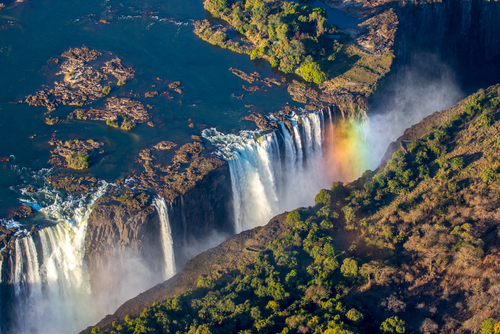 Las cataratas Victoria en el corazón de África