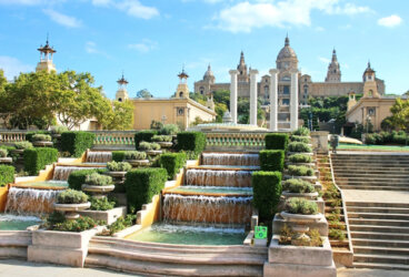Damos un fantástico paseo por Montjuïc en Barcelona