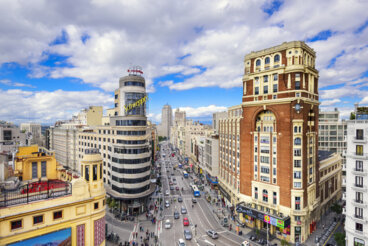 La Gran Vía, la arteria más famosa de Madrid