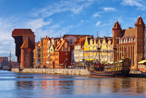 Un idílico paseo por las calles de Gdansk