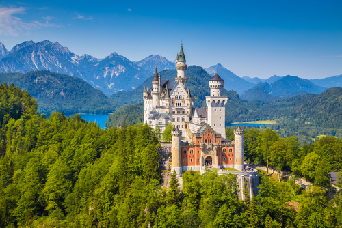Neuschwanstein, un castillo de cuento en Alemania