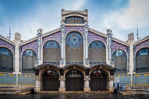 El Mercado Central de Valencia, una joya arquitectónica