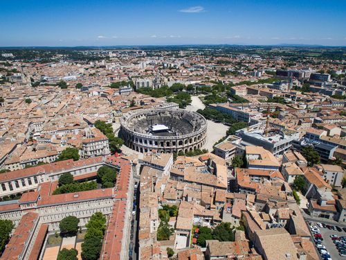 Nimes, un tesoro de la antigua Roma en Francia