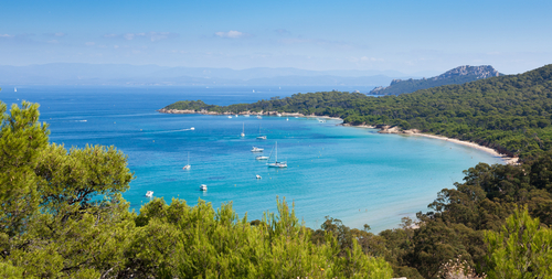 Porquerolles, una preciosa isla en las aguas de la Provenza