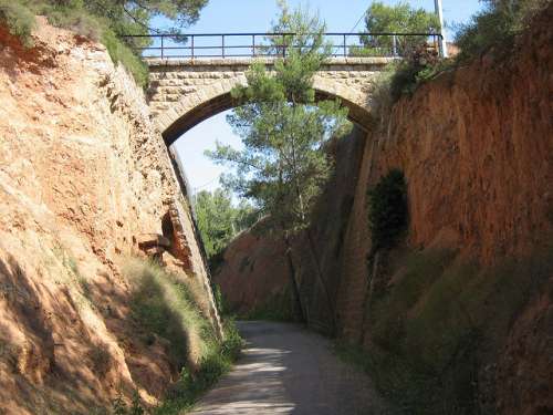Recorremos la Vía Verde de Ojos Negros