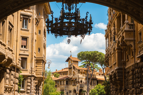 El barrio Coppedè, una Roma completamente diferente