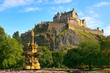 El castillo de Edimburgo, historia viva de Escocia