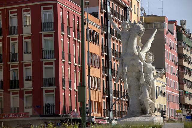 Los rincones del barrio de Legazpi en Madrid