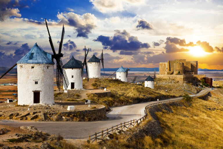 Ruta por los molinos de viento de la Mancha