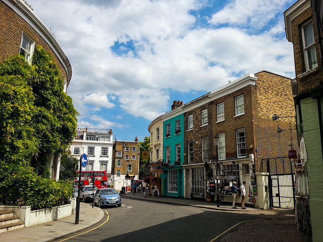 Notting Hill, un barrio de película en Londres
